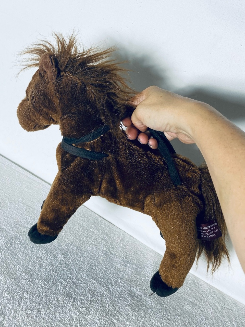 Vintage The Bearington Collection "Trotter" Horse Purse Nostalgia Cottagecore